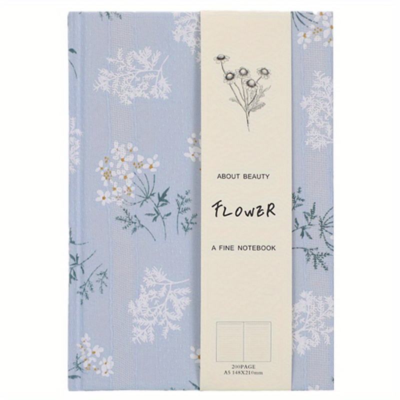 Hardcover Notebook With Cloth Cover, Plain Color Diary, Small And Fresh, Beautiful Notebook, Hand Account Book, Cloth Cover Notebook