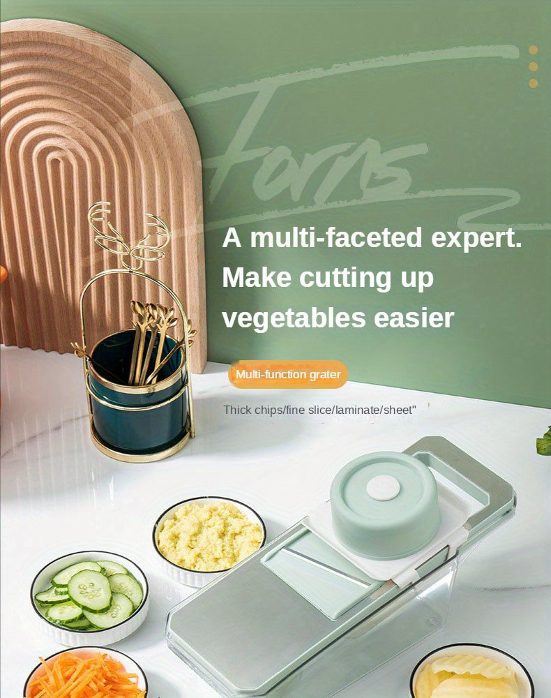 Multifunctional Vegetable Cutter Potato Shredded Grater 3 - Temu