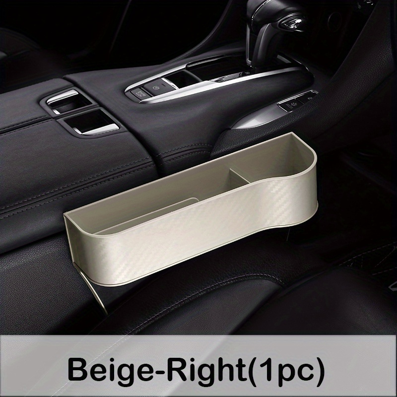 Left/Right Car Seat Gap Filler Phone Holder Storage Box Organizer