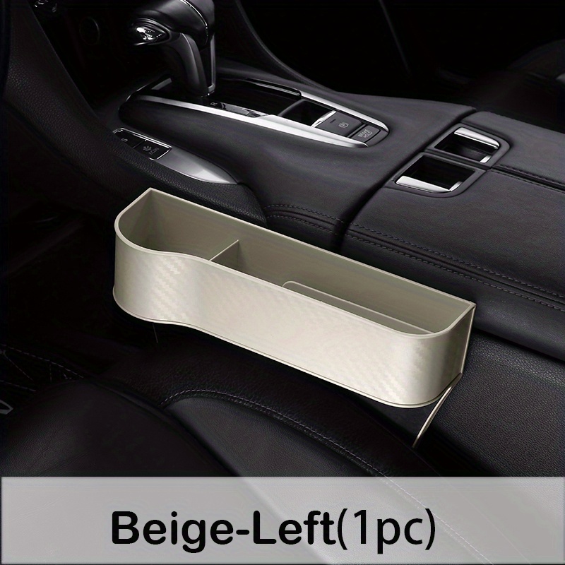 Left/Right Car Seat Gap Filler Phone Holder Storage Box Organizer Bag  Accessory