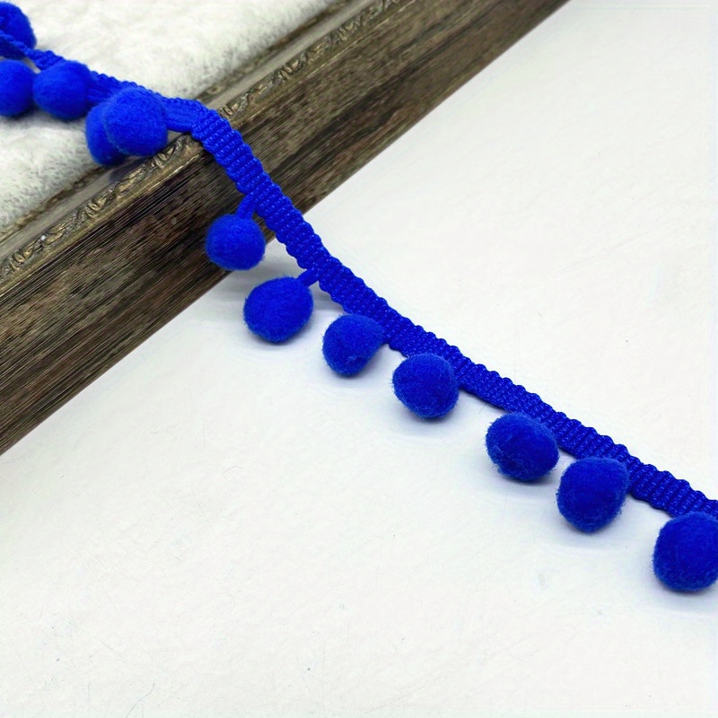 20yards Pom Pom Balls Lace Ribbon MINI Pompoms Fringe Tassel Sewing Lace  Kintted Fabric Handmade DIY Crafts Accessories - AliExpress