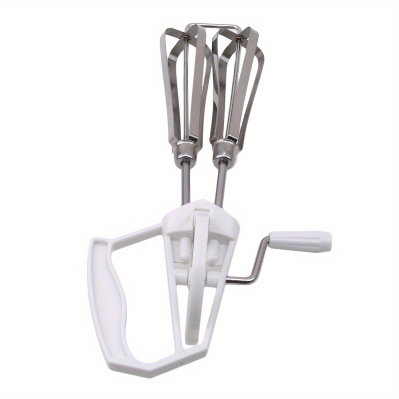 Hand Crank Double Rotary Egg Whisk Batter Cake Mixer, Labor-saving And  Quick Egg Beater - Temu Japan