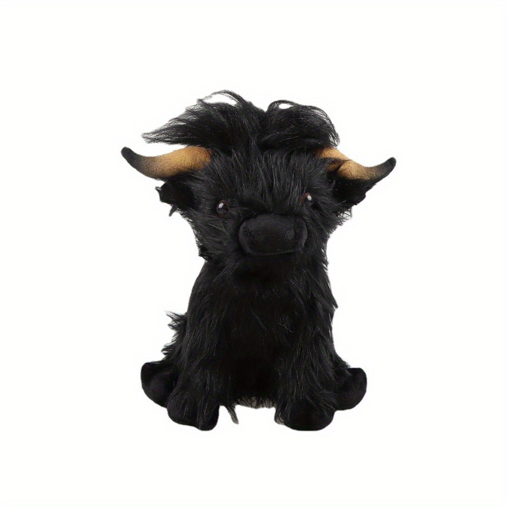 Adorable Kawaii Highland Cow Stuffed Animals Perfect - Temu