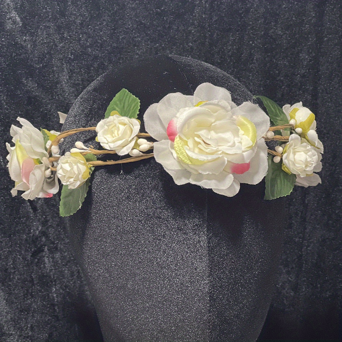 Adjustable Flower Headband for Women