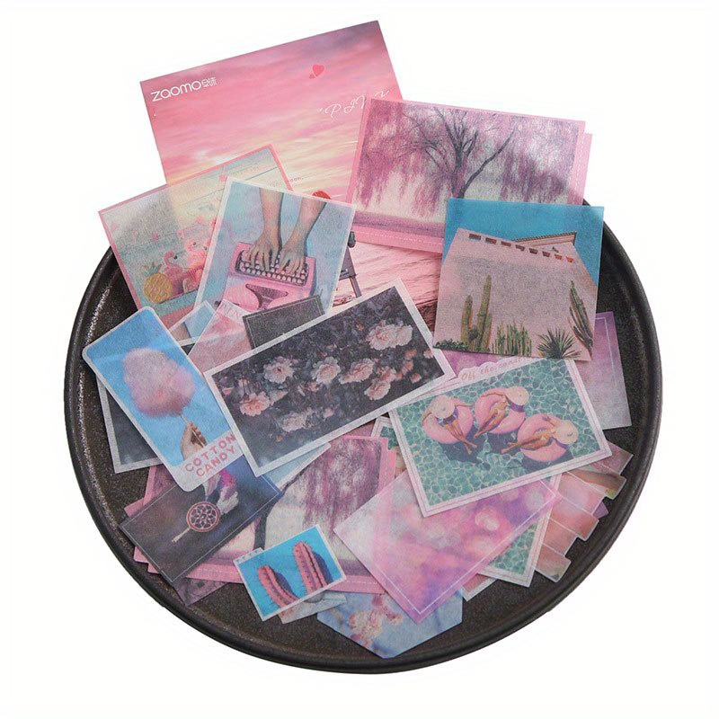 10sheets/pack Random Style Sticker, Decorative Cute Album Stickers,  Stationery DIY Material