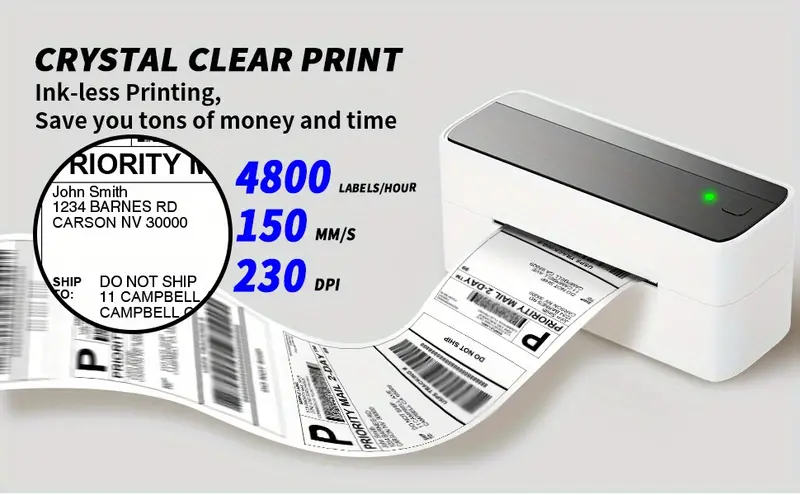 phomemo pm 241 wireless shipping printer wireless thermal shipping label printer for small business portable label printer for ios android computer pm 241 wireless shipping label makers for packages shipping sheets printers for e commerce smart label printer multi purpose shipping sheets labeler used for address product labels price tags gift cards black details 1