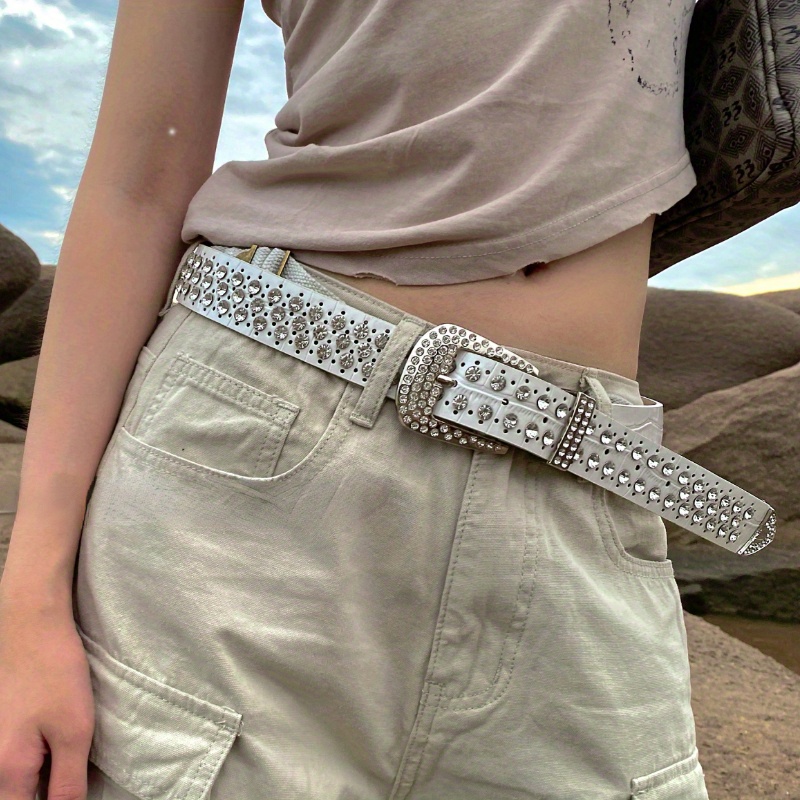 White hot sale cowgirl belt