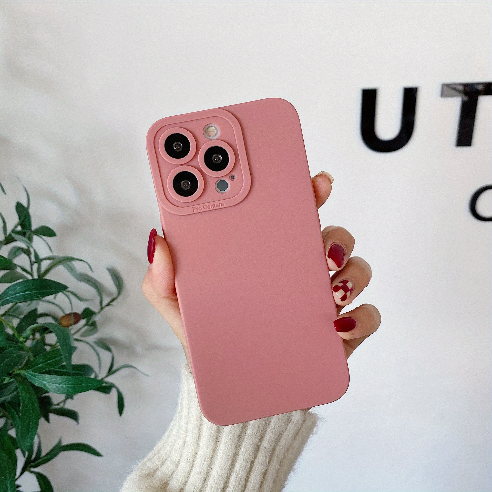 Funda Silicona Premiun Camara Metalizado Con Lupa Y Mgasafe Para IPhone 13 Pro Max - Foto 6