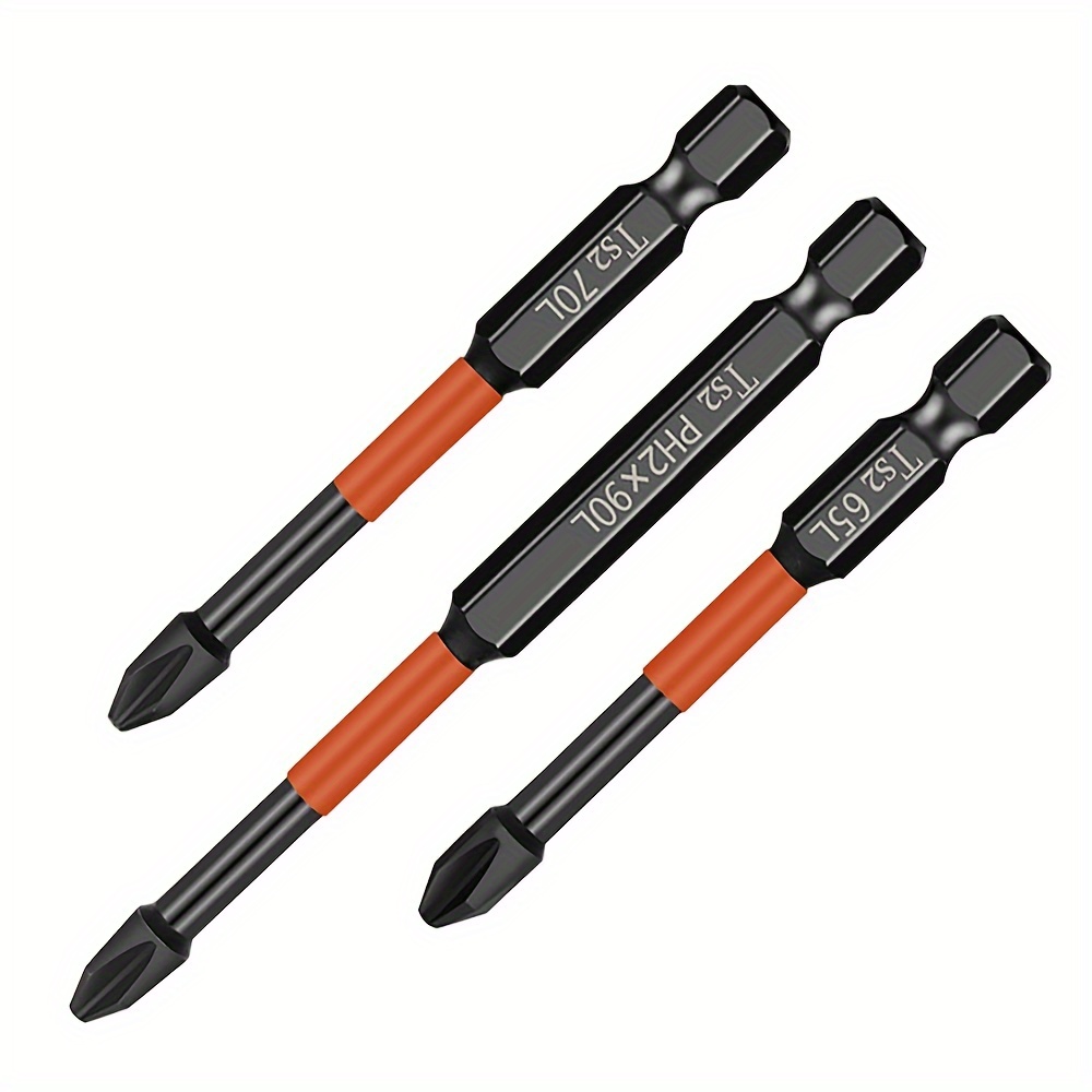 Professioneller Magnetischer Schraubendreher-Bit PH2 (70 Mm) – Aus Legiertem Stahl, Hohe Härte