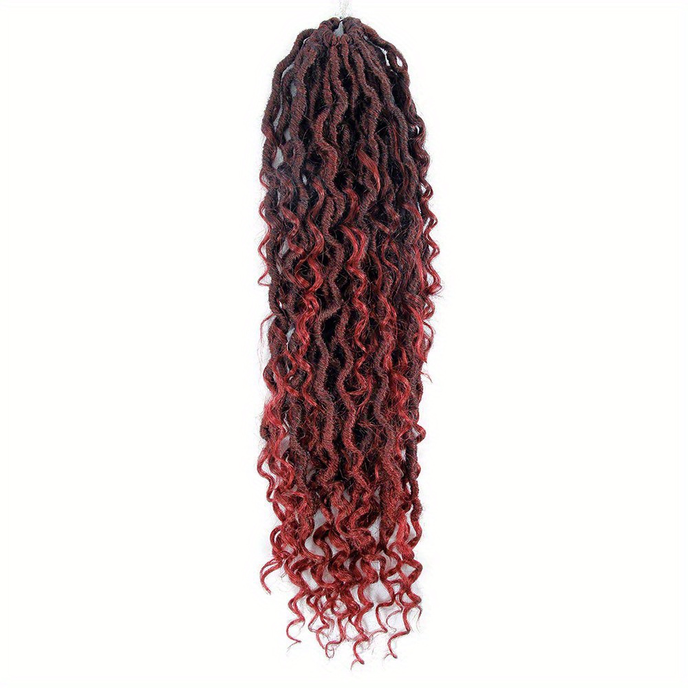 45 Pre-looped River Faux Locs Crochet Hair Extensions