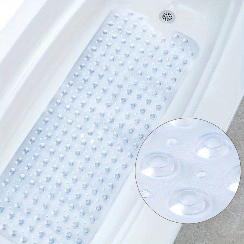 Soft Bath Tub Shower Mat Safety Shower Bathtub Mats Suction Cups