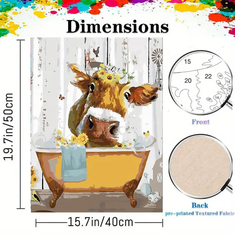 Diy Paint By Numbers For Adults Beginner, Easy Paint By Numbers For  Beginner, Acrylic Watercolor Paint By Number For Kids, Painting By Numbers  Perfect For Gift Decor - - Temu Australia