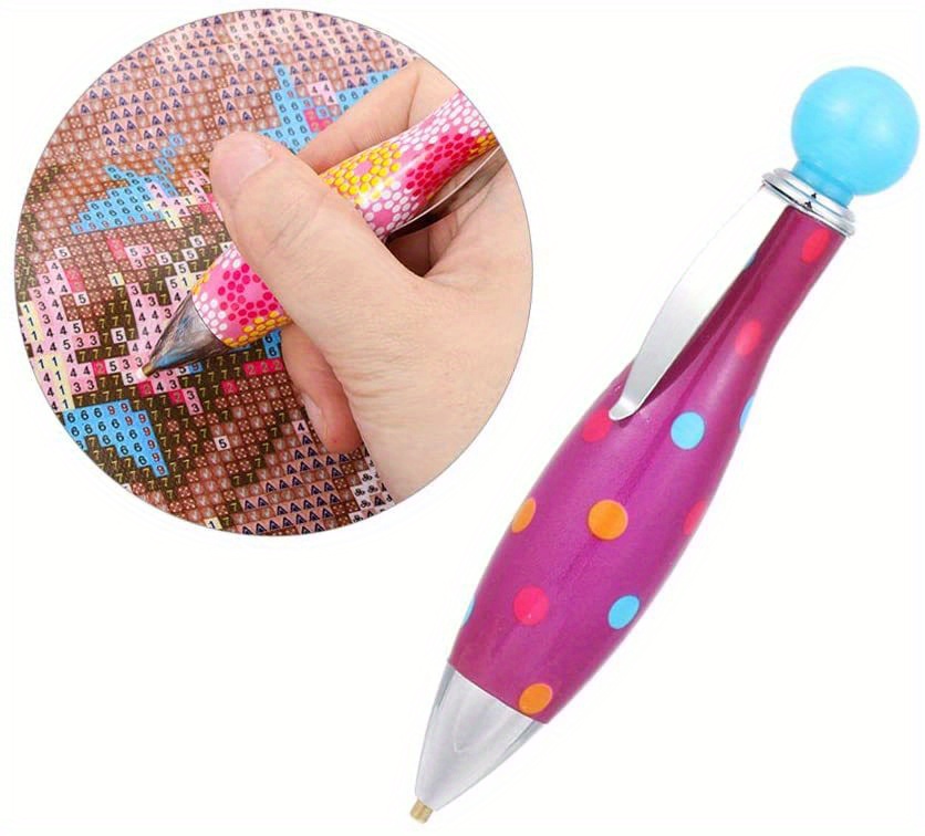 5d Diamond Embroidery Drill Pens Easy Diy Cross Stitch And - Temu