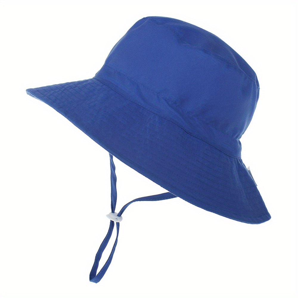 Visland Unisex Hat Fisherman Hat Sunshade Anti-Uv Summer Outdoor Packable Fishing Bucket Hat Beach Sun Hat With String Other One Size
