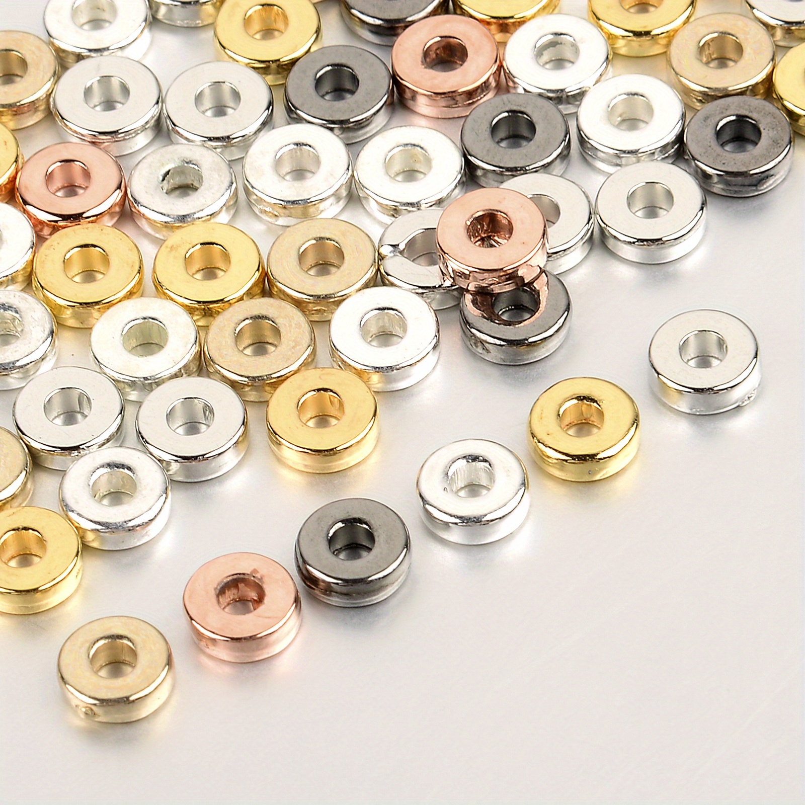 500 Mixed Color Frosted Acrylic Round Beads – 6mm Smooth Ball Loose Spacers