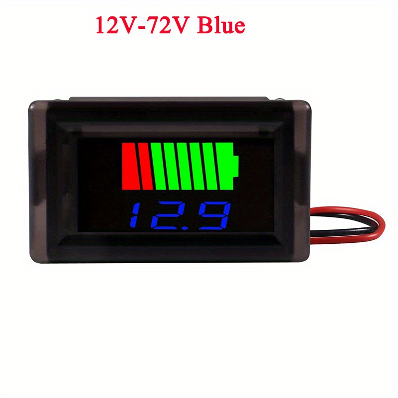 12V Indicateur Capacité de la batterie Affichage du testeur de