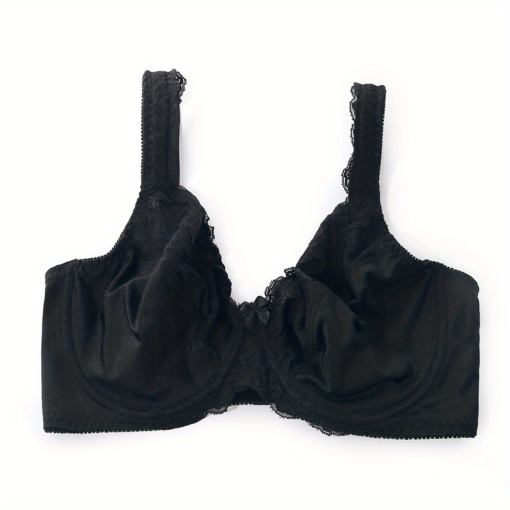Plus Size Sexy Bra Women's Plus Underwire Full Coverage Non Temu
