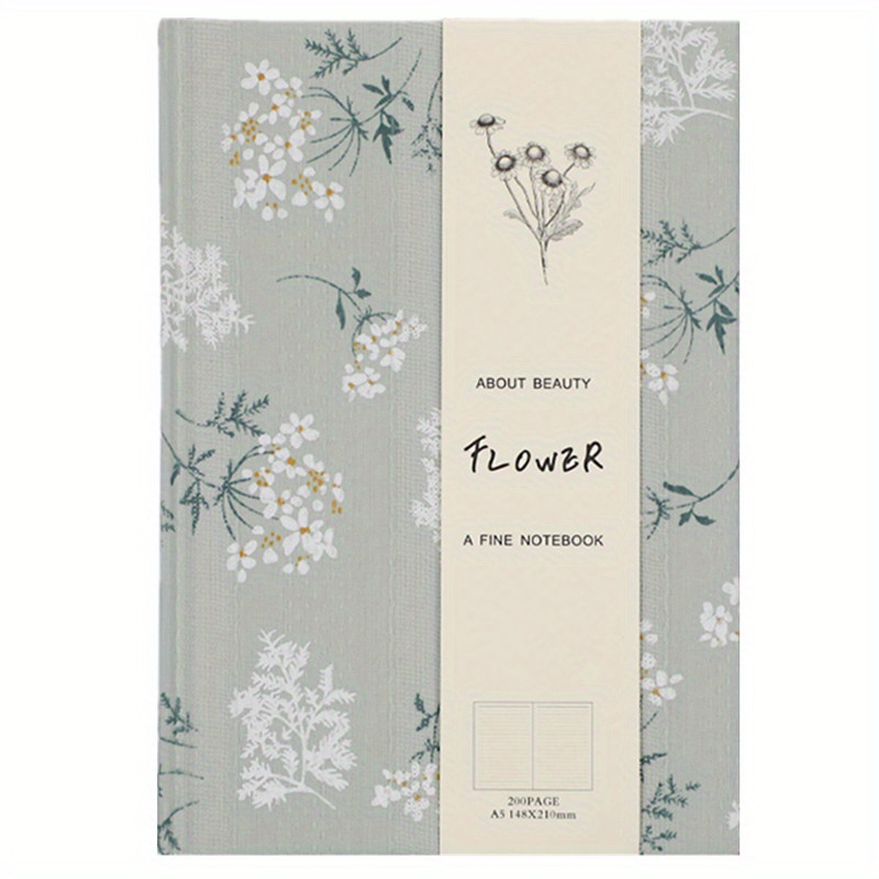 Hardcover Notebook With Cloth Cover, Plain Color Diary, Small And Fresh, Beautiful Notebook, Hand Account Book, Cloth Cover Notebook