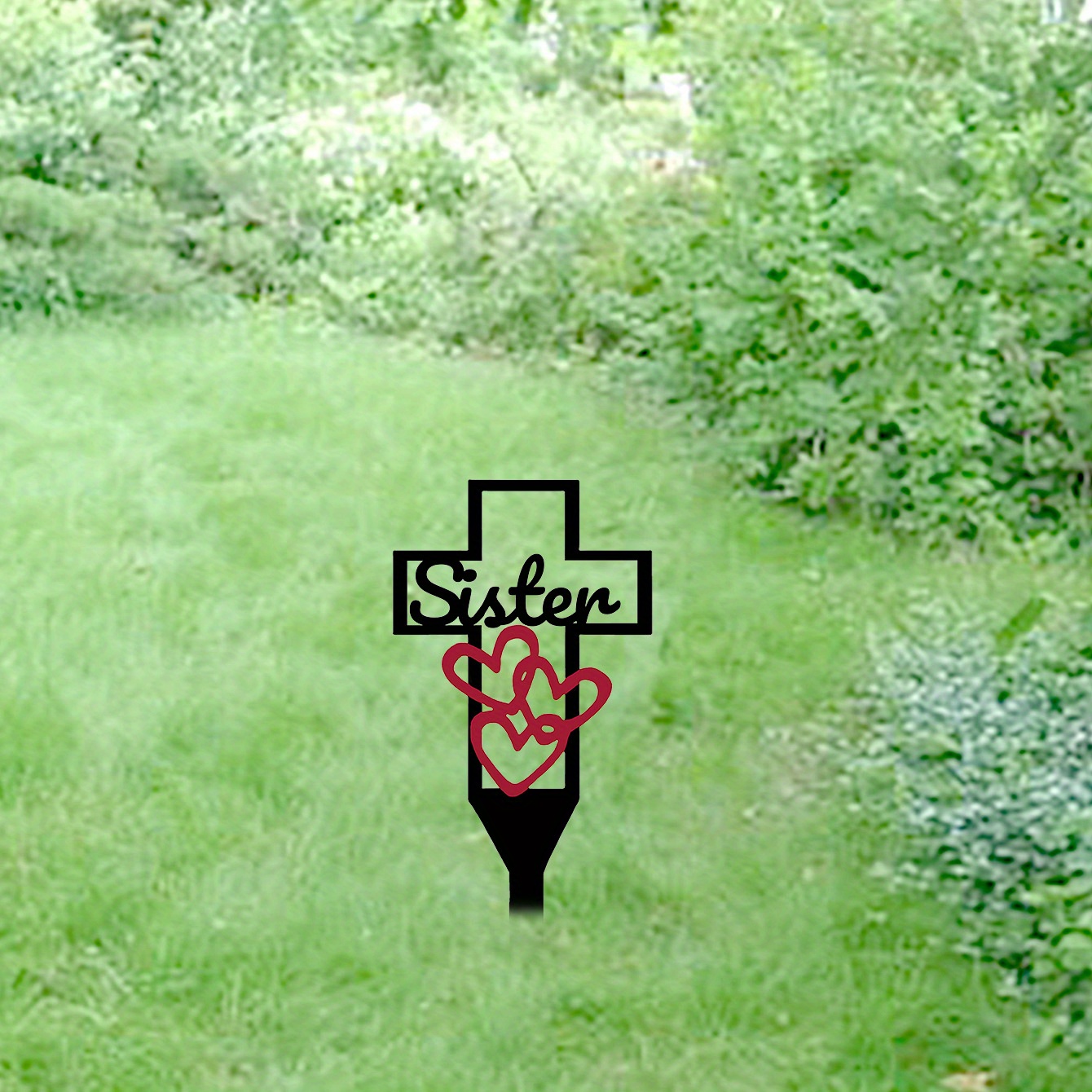 Iron Art Commemorative Graveyard Stake Temu