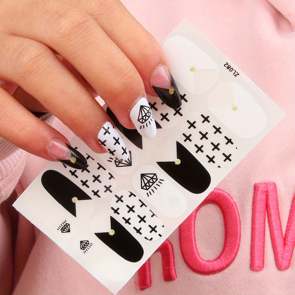Nail Art Sticker Nails Art Decoration Manicure Shiny Nail Decals With Design  Nail Accessories Women Girls, Free Shipping, Free Returns
