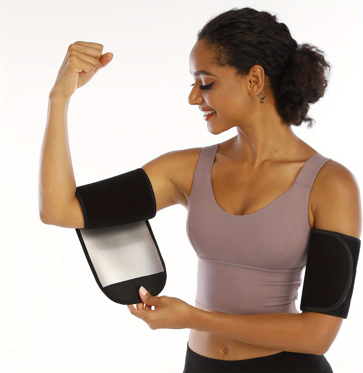 Elbow & Knee Pads Sweat Arm Trimmers For Women Lose Fat