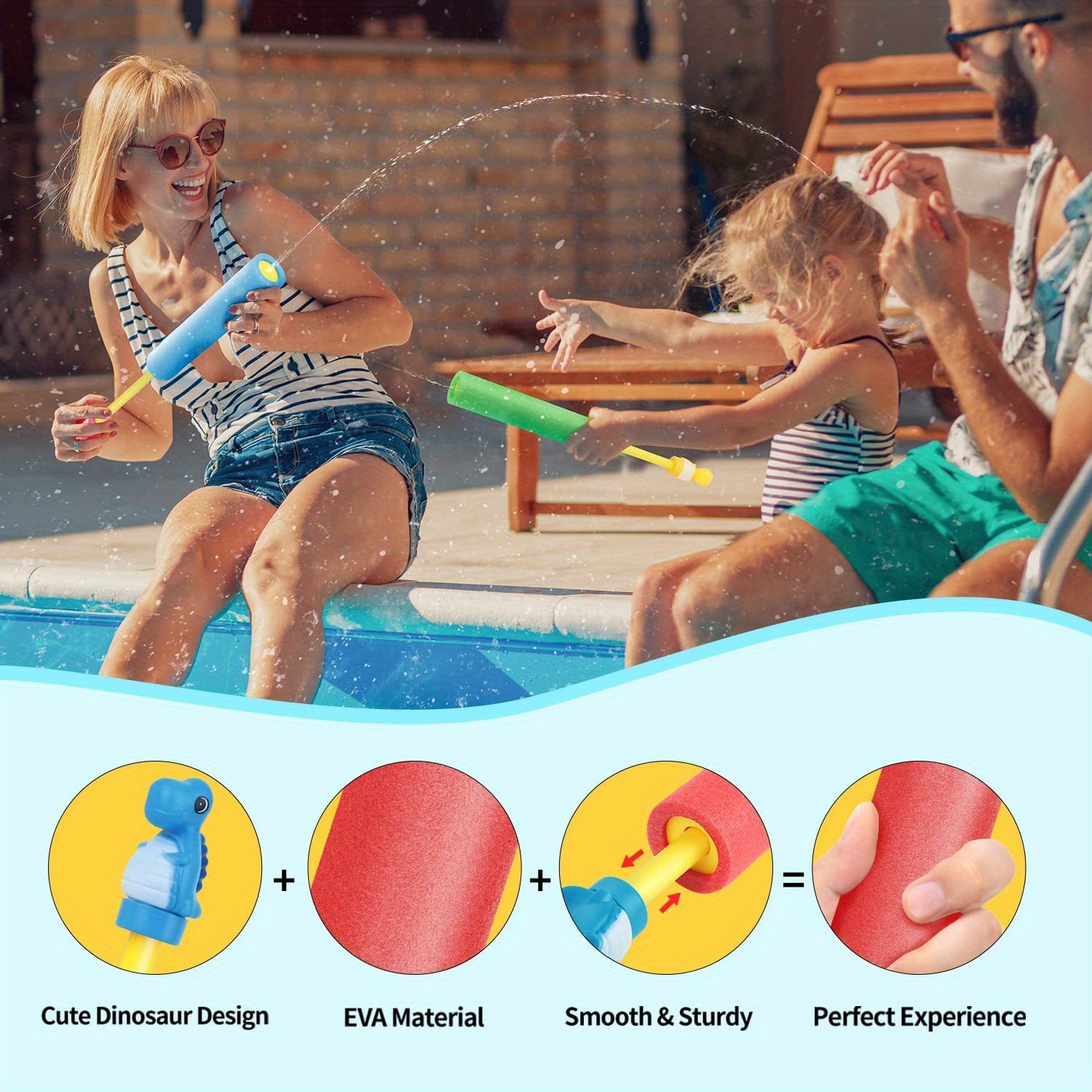 Summer Beach Fun With Dinosaur Water Cannon High Pressure - Temu