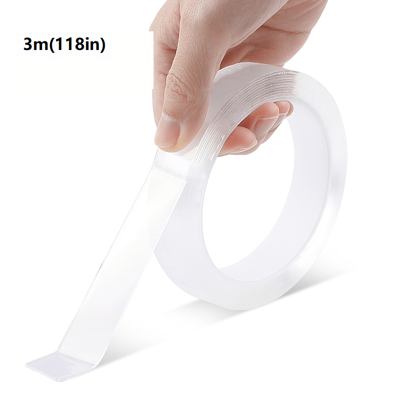 Invisible Tape Double-sided Tape Anti-lighting Clothes Tape Winding Repair Tape  Transparent Sticky