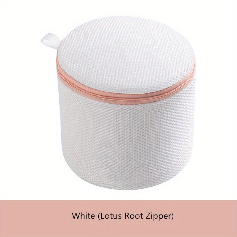 Mesh Underwear Washing Bag Zipper Reusable Foldable Laundry Bag