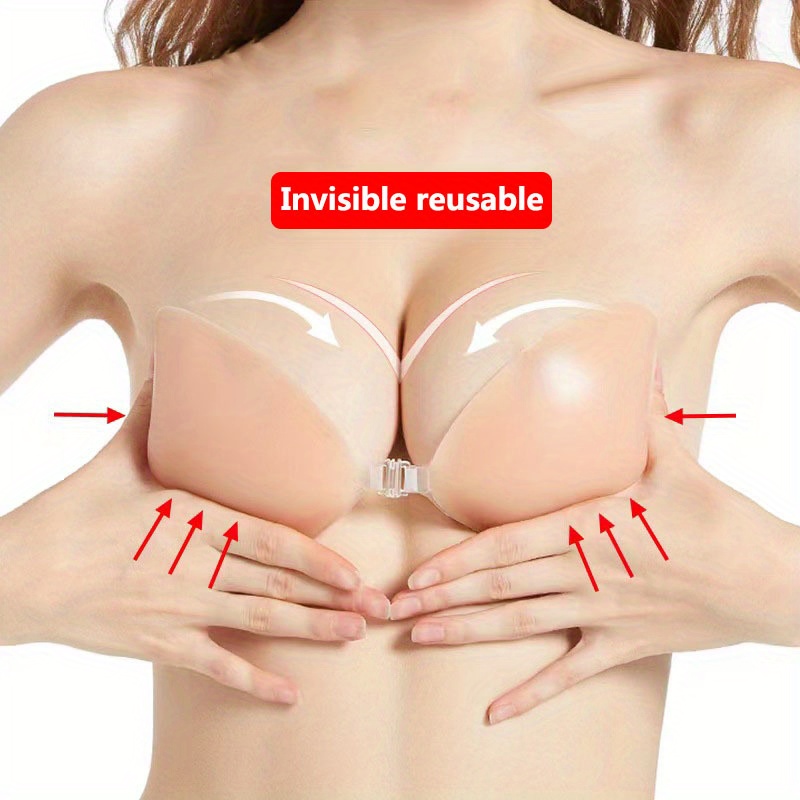 Lifting Stick Nipple Covers Invisible Front Buckle Push - Temu