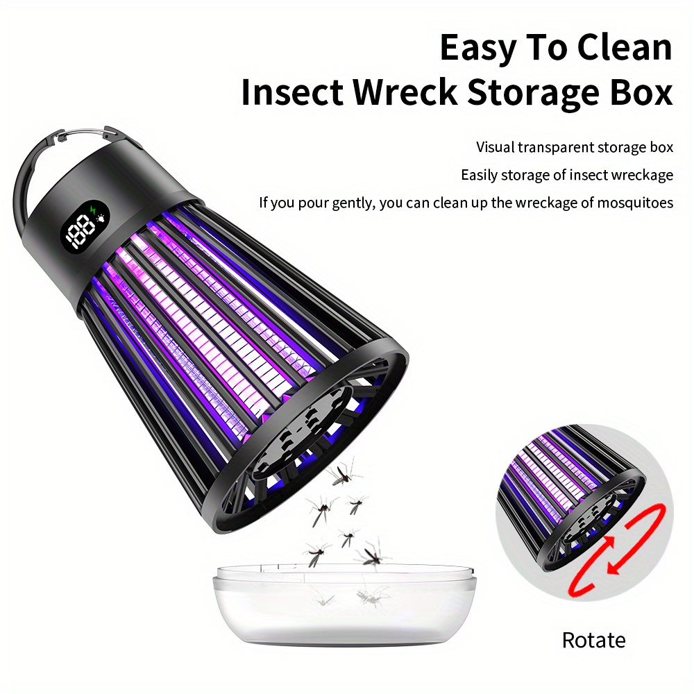 Eliminate Insects Instantly Powerful Bug Zapper For Outdoor Temu