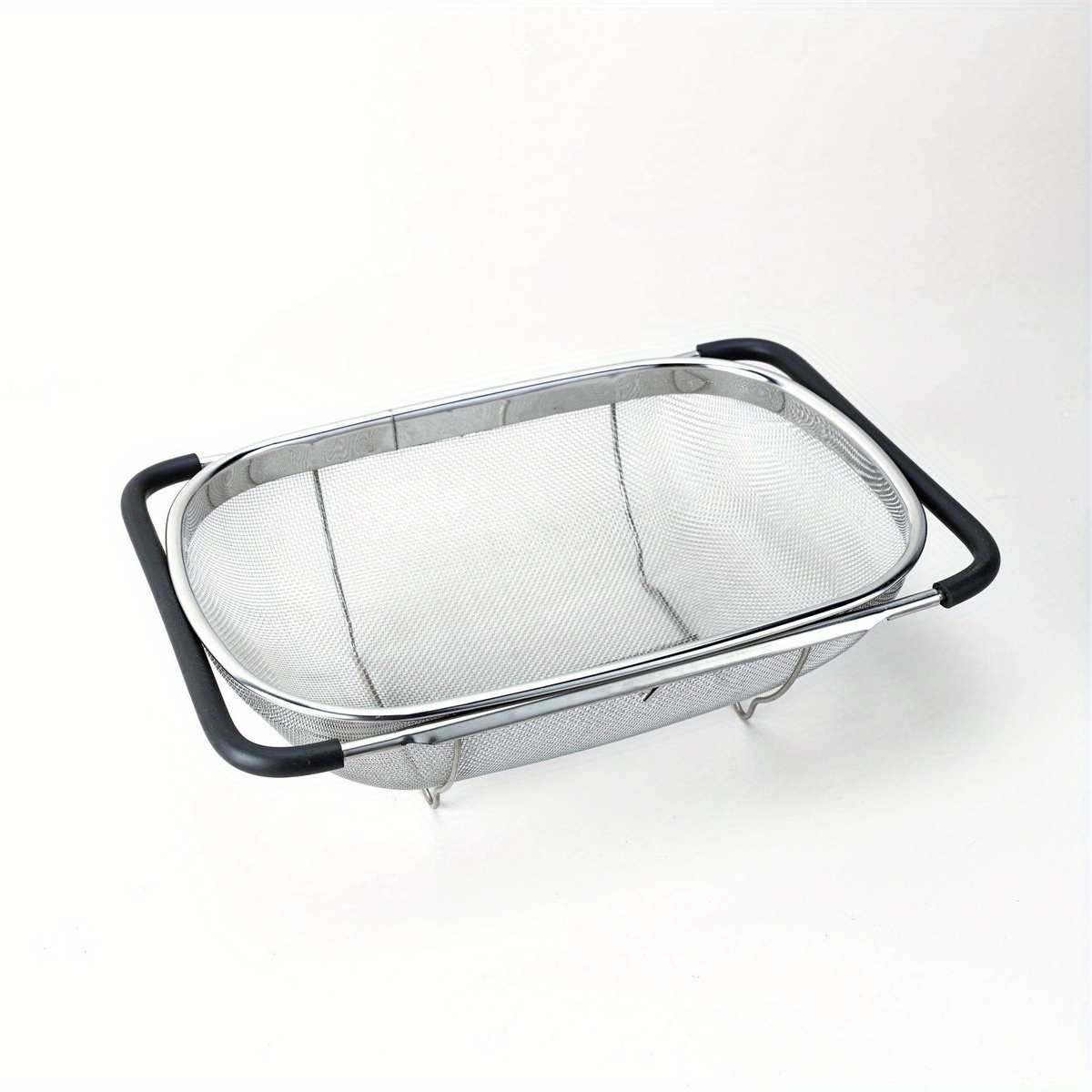 E-shop Verbessern Sie Ihre Küche mit diesem Teleskop-Mesh-Korb und Edelstahl-Spüleablauf - zum Waschen von Obst und Gemüse! RV Küchen-Cooktop-Zubehör
