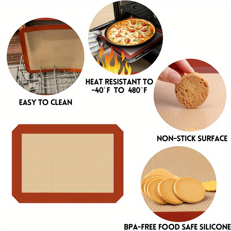 Kitchenware Mat Food Grade Silicone Mat Heat Resistant Mat - Temu