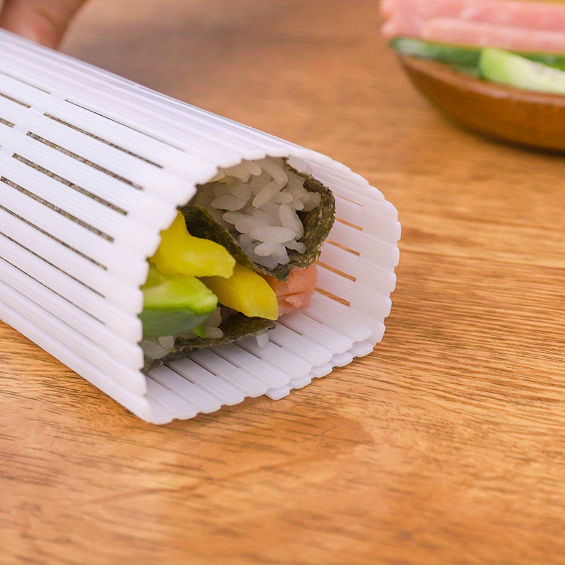1pc 24*24cm/9.5, Sushi Roll Bamboo Mat, Purple Vegetable Rice DIY Gadget,  Sushi Making Set, Back To School Supplies