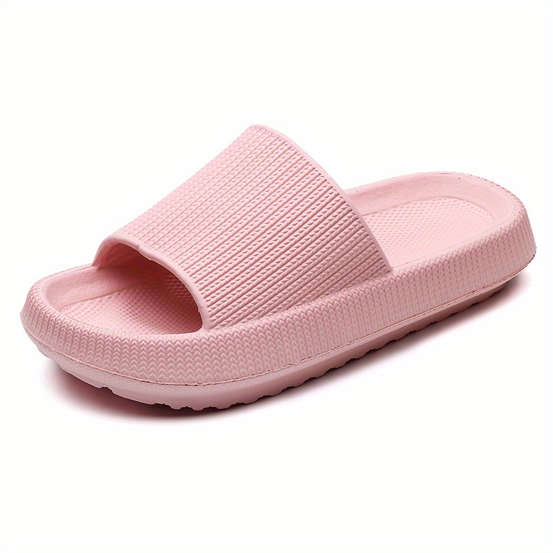 Pink soft sale slippers