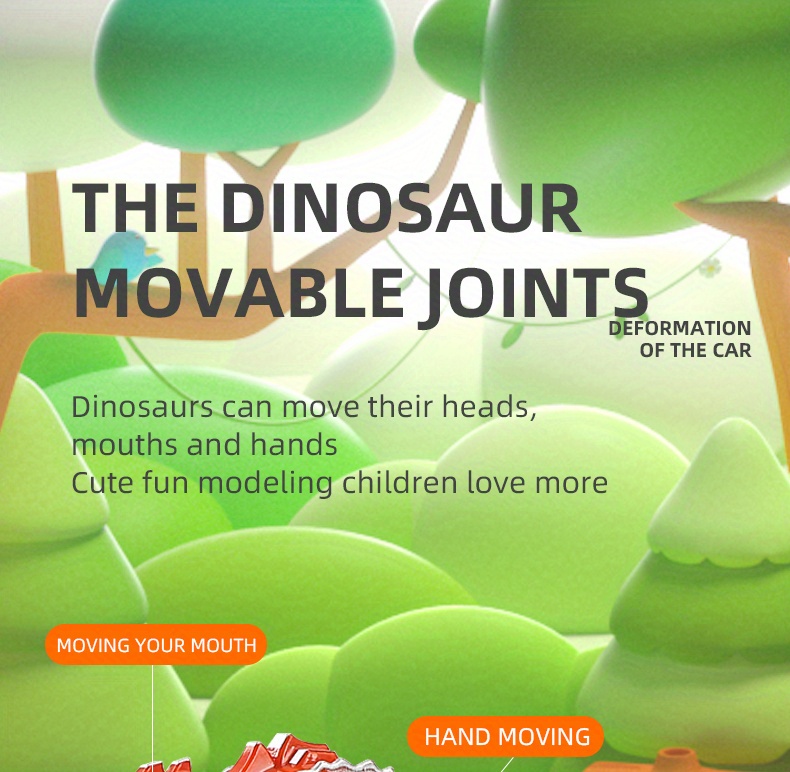 Dinosaur Toys 3 6 Year Old Boys Kids Transforming Dinosaur Temu