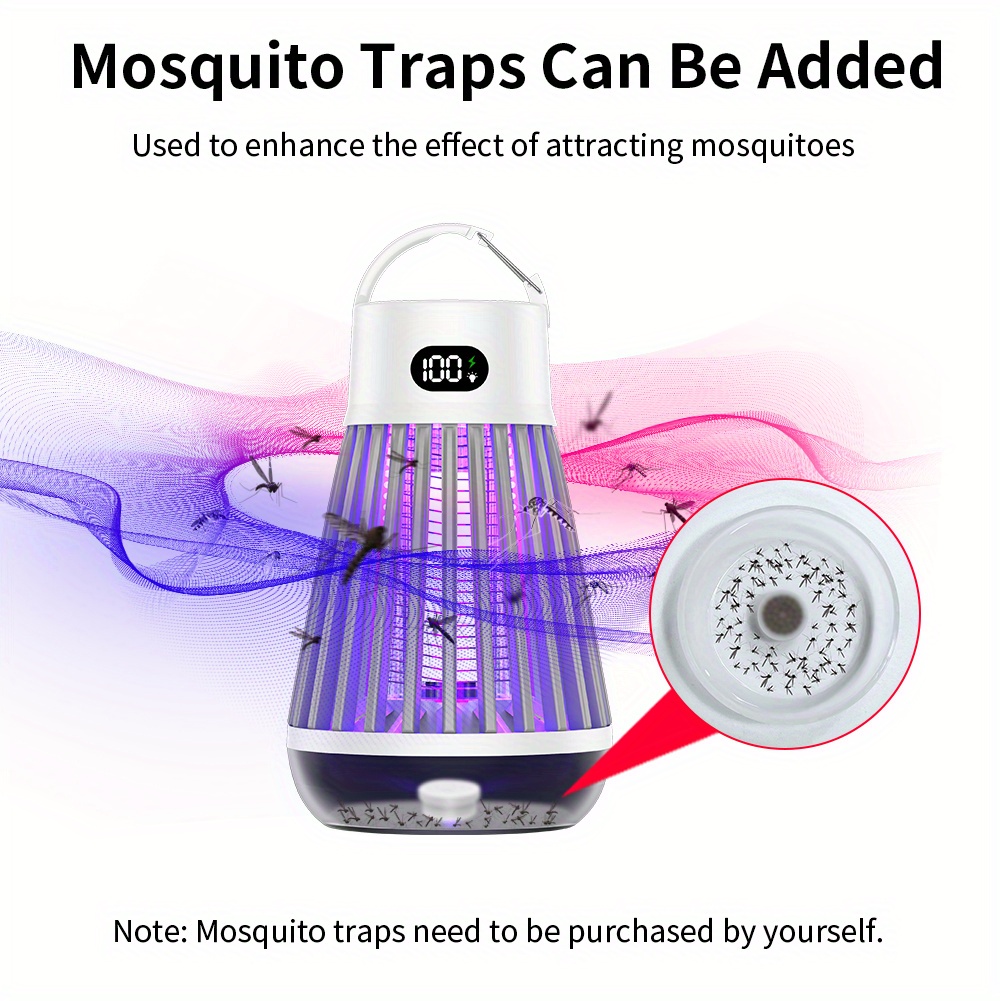 Eliminate Insects Instantly Powerful Bug Zapper For Outdoor Temu