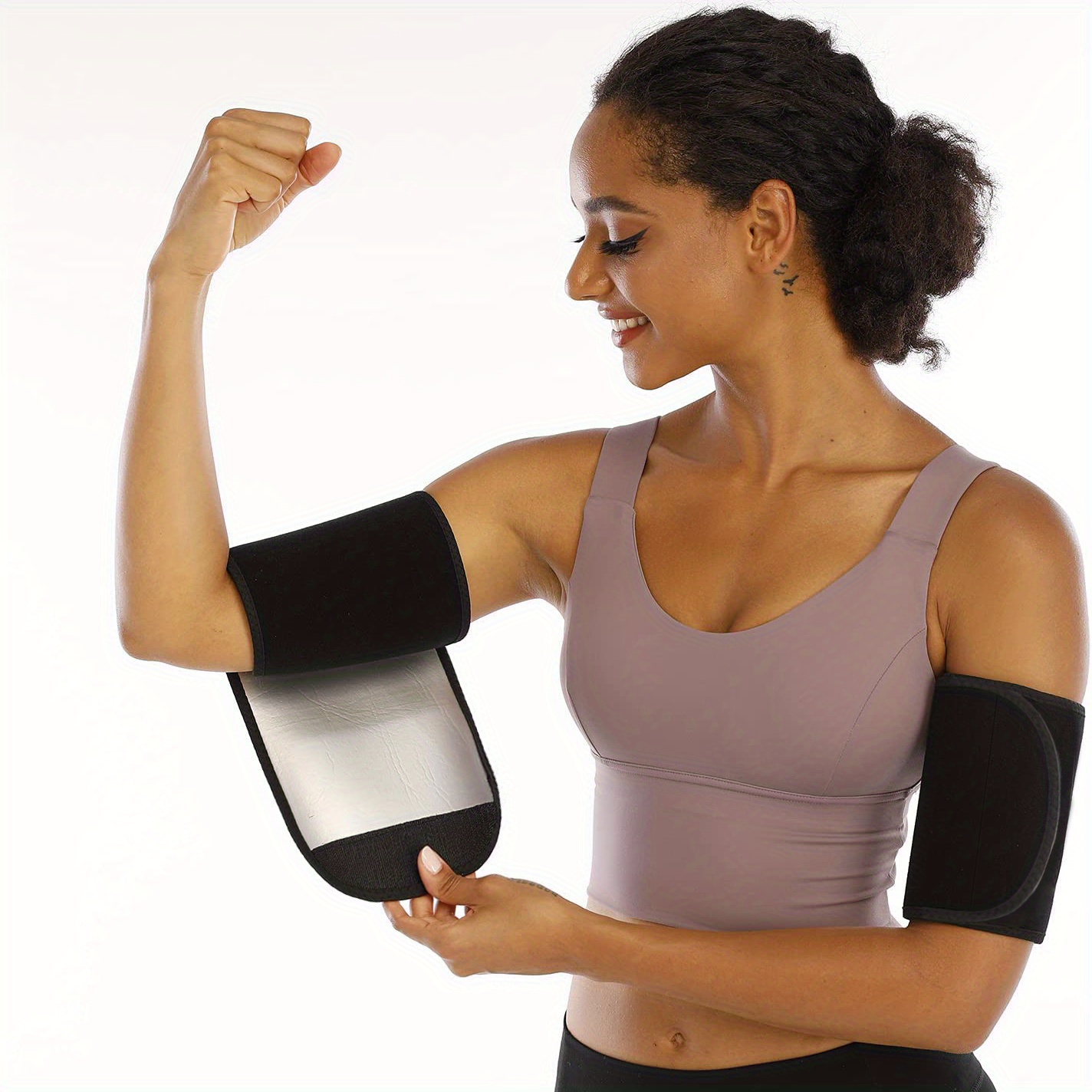 1pc Women's Material Slimming Arm Shaper For Upper Arms, Suitable
