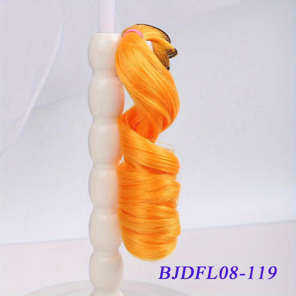 Synthetic Long Loose Wave Hair Extensions Diy Wig Temu