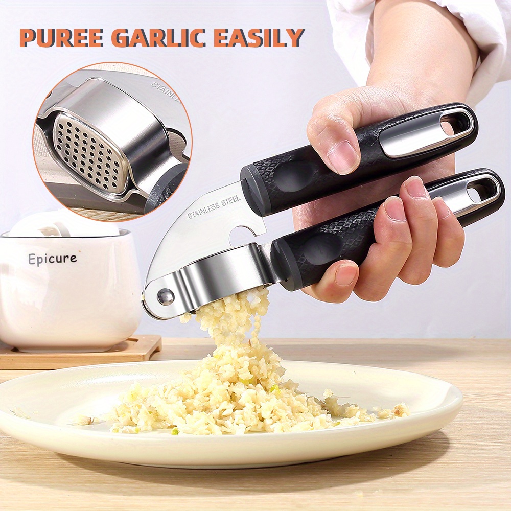 Manual Garlic Crusher - Roller Garlic Cutter For Easy And Fresh Garlic  Preparation In The Kitchen - Temu Germany