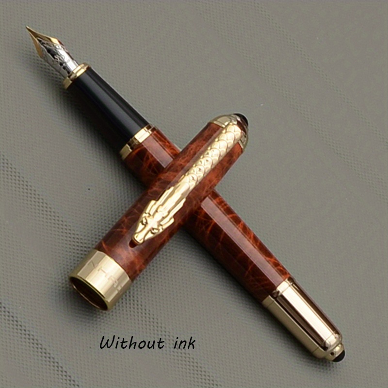 Jinhao 1008 Dragon Clip Luxury Fountain Pen With Black Ink - Temu