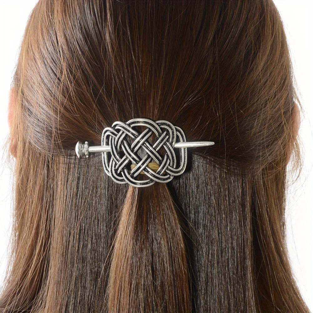 Viking Celtic Hair Clip Hairpins- Viking Hair Accessories Dragon Hair  Barrettes Long Hair Pin Hair Sticks Irish Hair Decor for Long Hair Jewelry  Braids Hair Clip With Stick