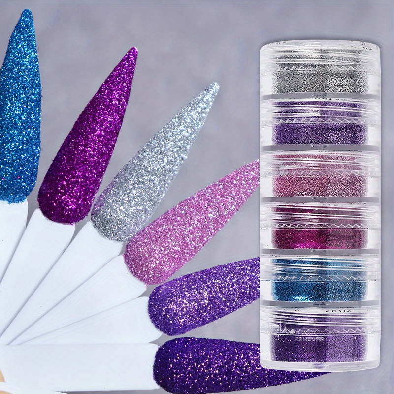 Ultra Fine Nail Glitter Powder,nail Art Supplies For Women,nail