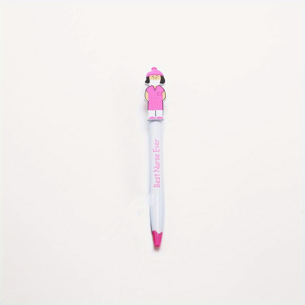 1pc Doctors And Nurses Cartoon Shape Creative 0 5mm Ballpoint Pen 14 5cm 5  70 Inch, Shop On Temu And start Saving