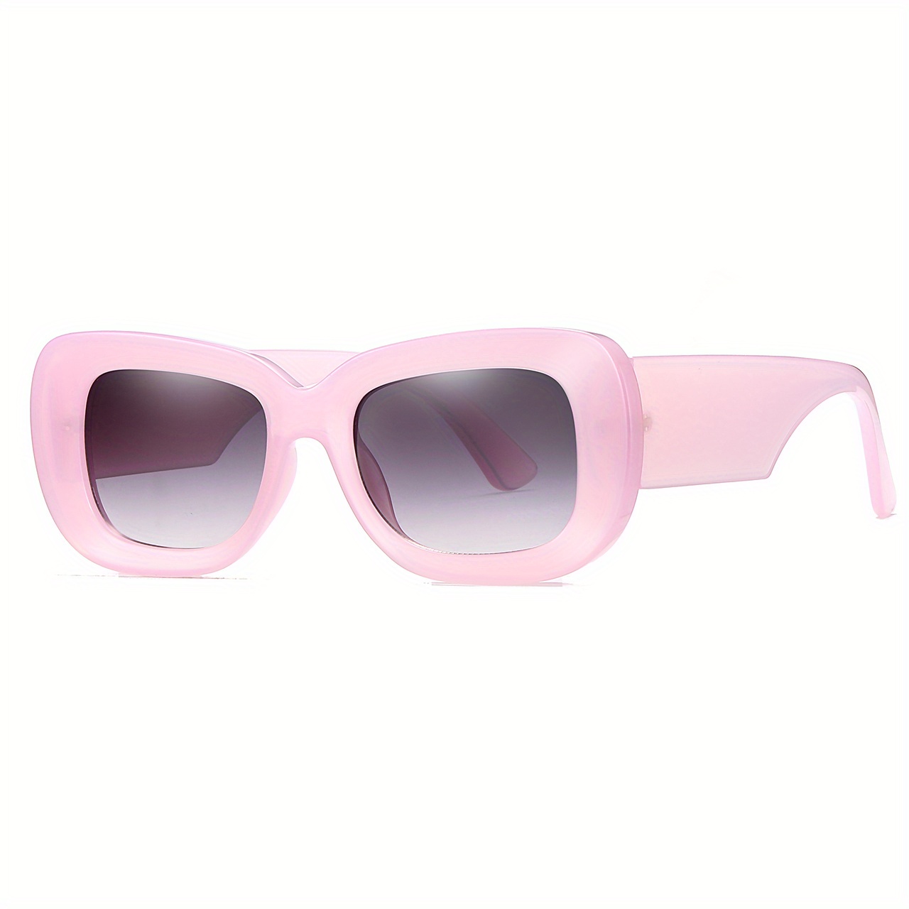 Gafas De Sol Cuadradas Con Degradado Para Mujer Y Hombre, Anteojos De Sol  Con Marco De Gelatina Y2K, Para Playa, UV400 - Temu