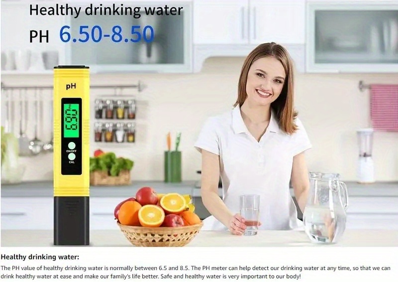 Ph Meter Water Hydroponics High Precision Water Quality - Temu