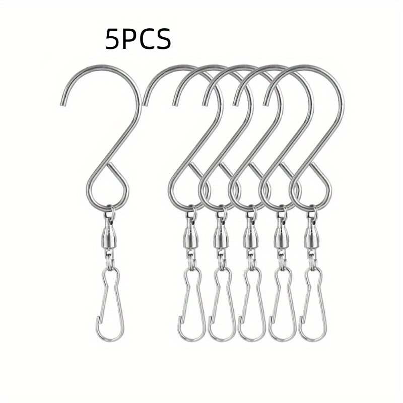 Swivel Hooks Clips Hanging Wind Spinners Wind Chimes Bird - Temu Canada