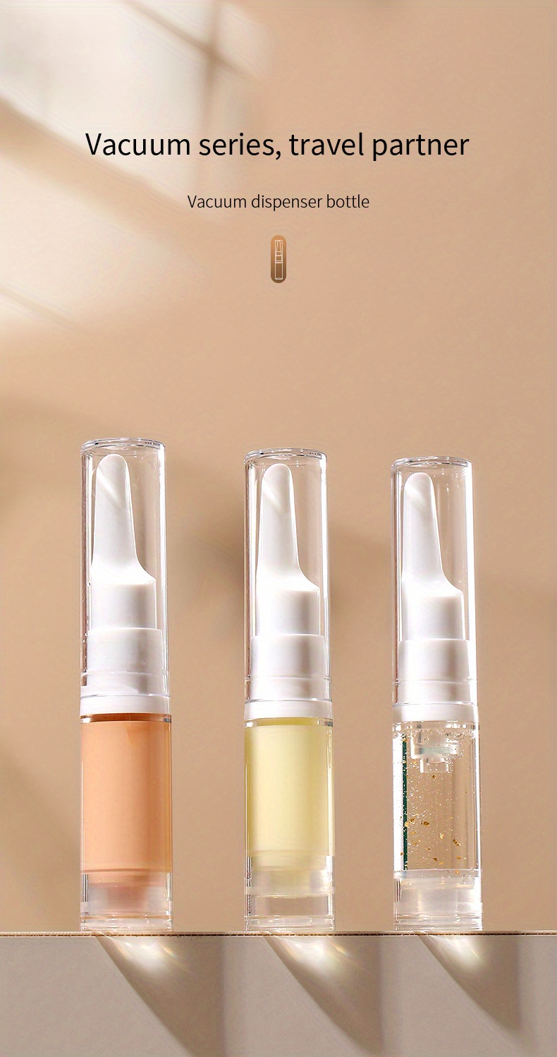 Refillable Airless Pump Bottles For Eye Serum Cream And Temu