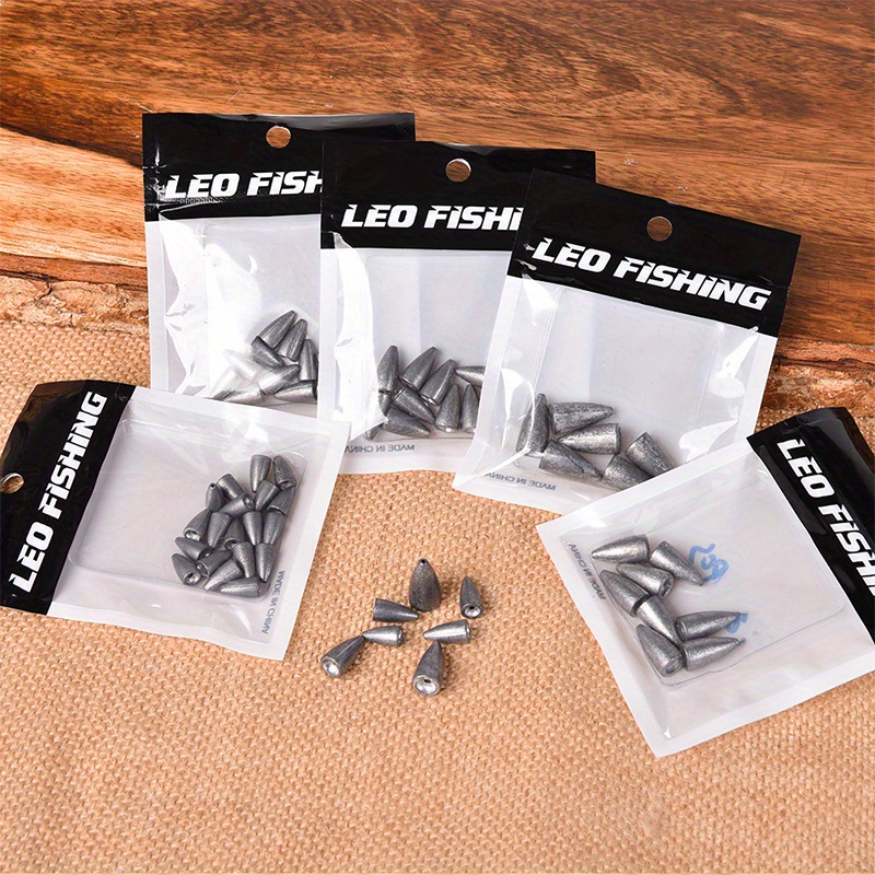 Heavy duty Bullet Fishing Lead Weight Enhanced Bass Fishing - Temu