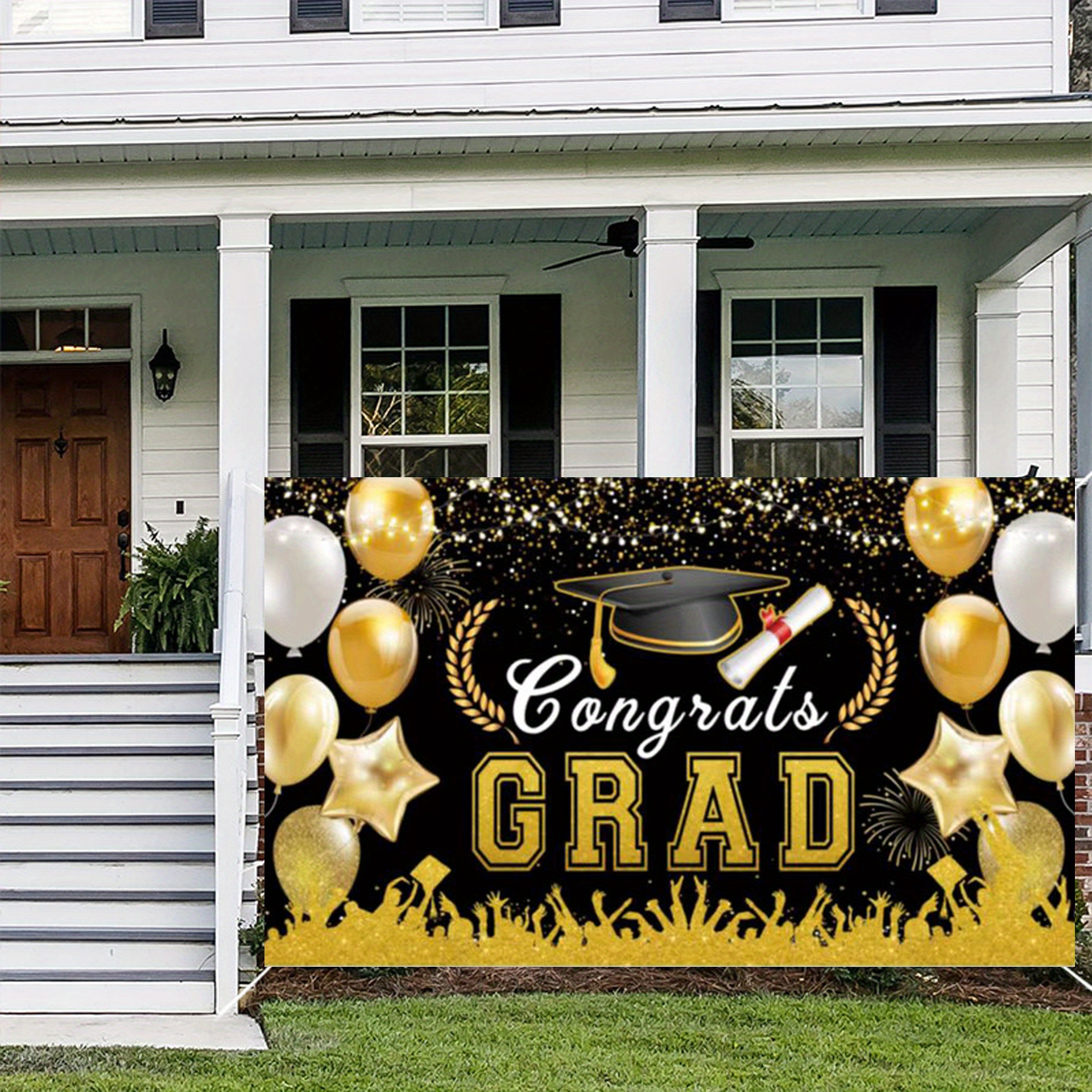 Graduation Banner, Class Of 2023 Graduation Decorations, Graduation ...