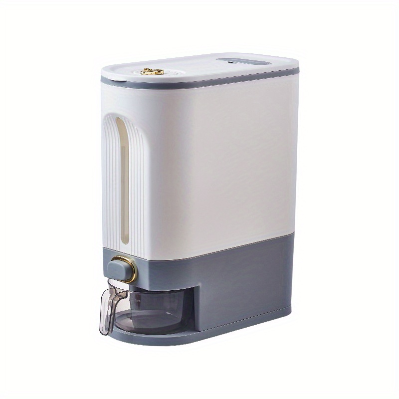 1pc, 2kg Large Capacity Airtight Rice Dispenser, Ensures Freshness And  Security Of Rice, Cereals, Grains & Flours